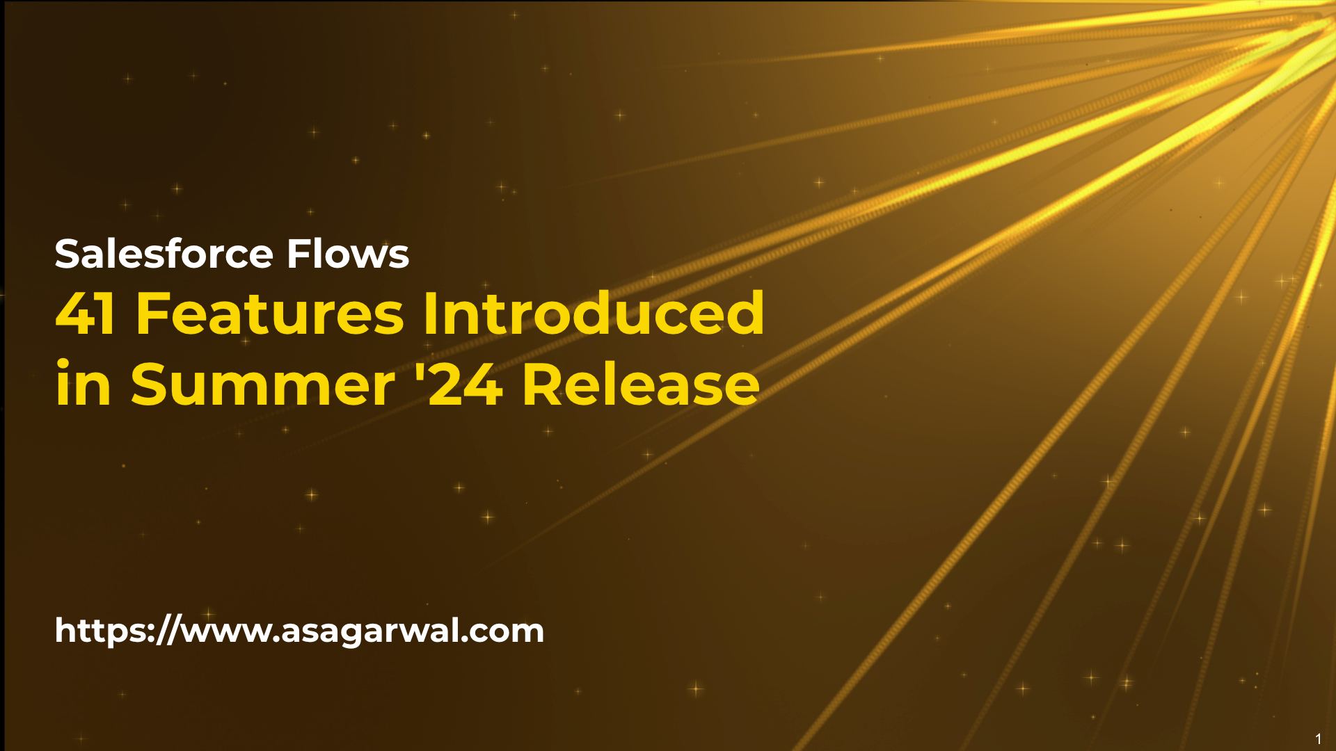 Salesforce Flows - 41 Features Introduced in Summer '24 Release