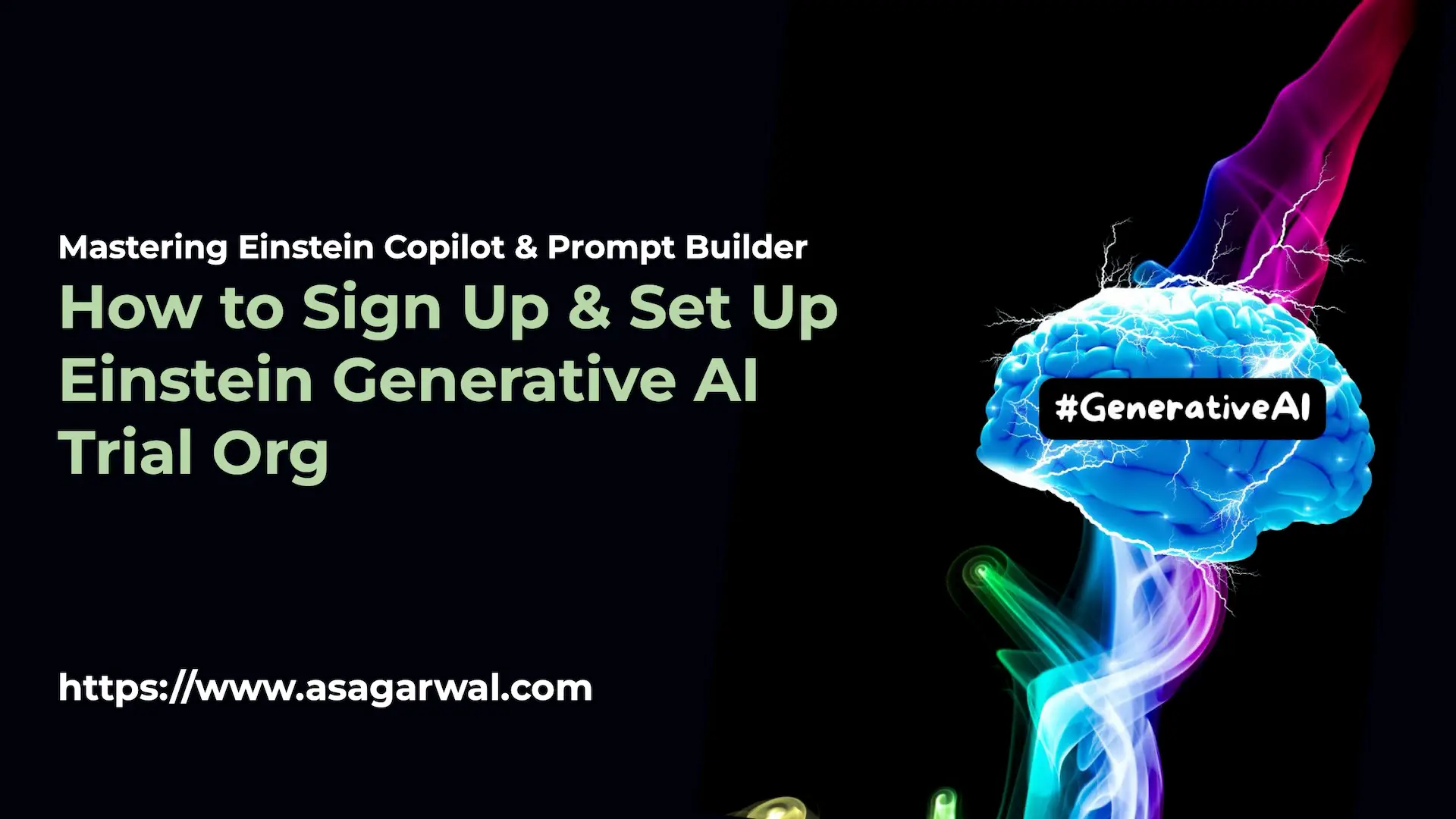 How to Sign Up & Set Up Einstein Generative AI Trial Org - Presentation Thumbnail